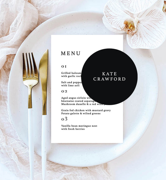 Minimalist Place Setting Package
