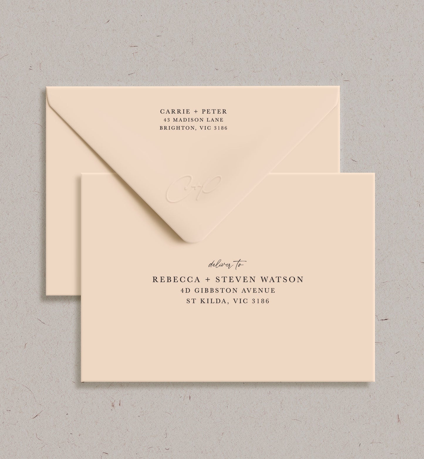 Tuxedo Printed Envelope