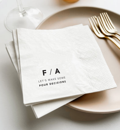 Lets Do This Cocktail Napkin