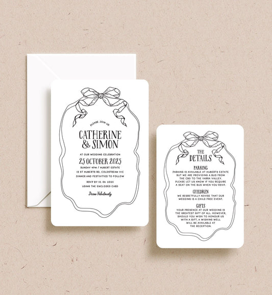 Ribbon 2 Card Package