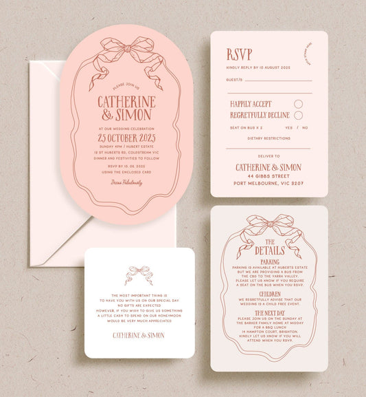 Ribbon 4 Card Package