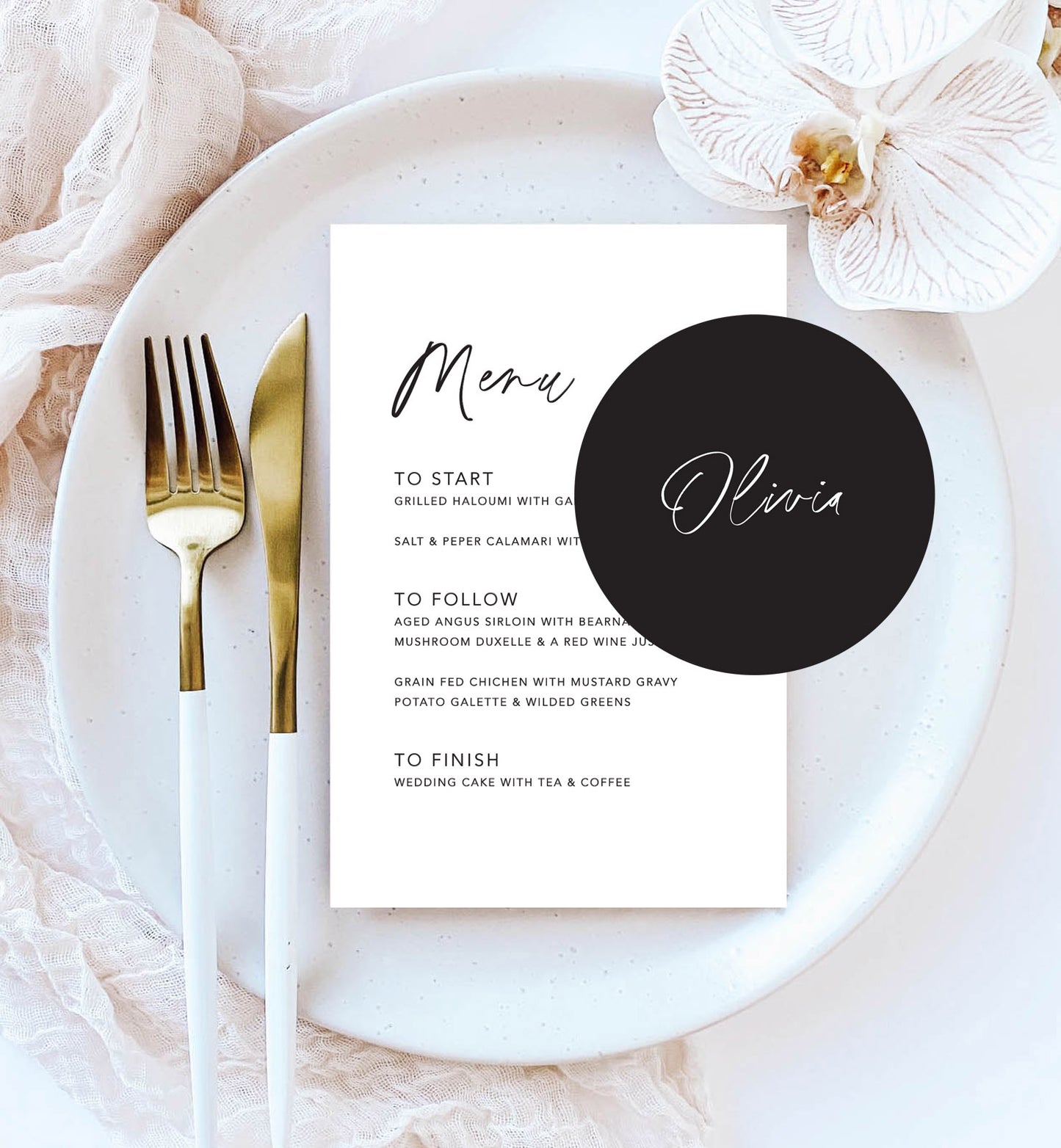 The Script Place Setting Package