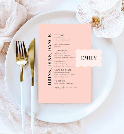 Crazy In Love Place Setting Package