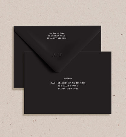 Minimalist Printed Envelope