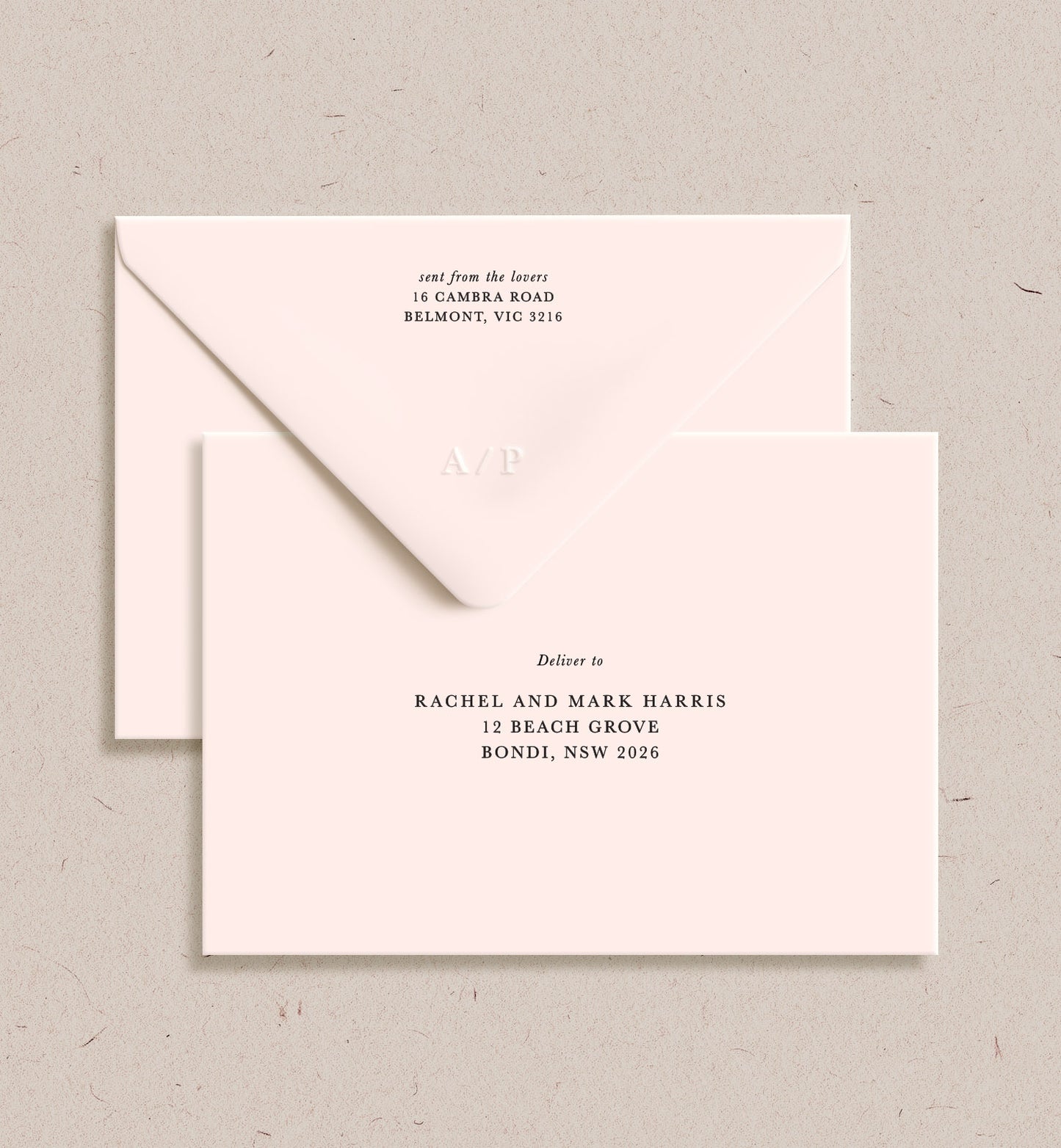 Minimalist Printed Envelope