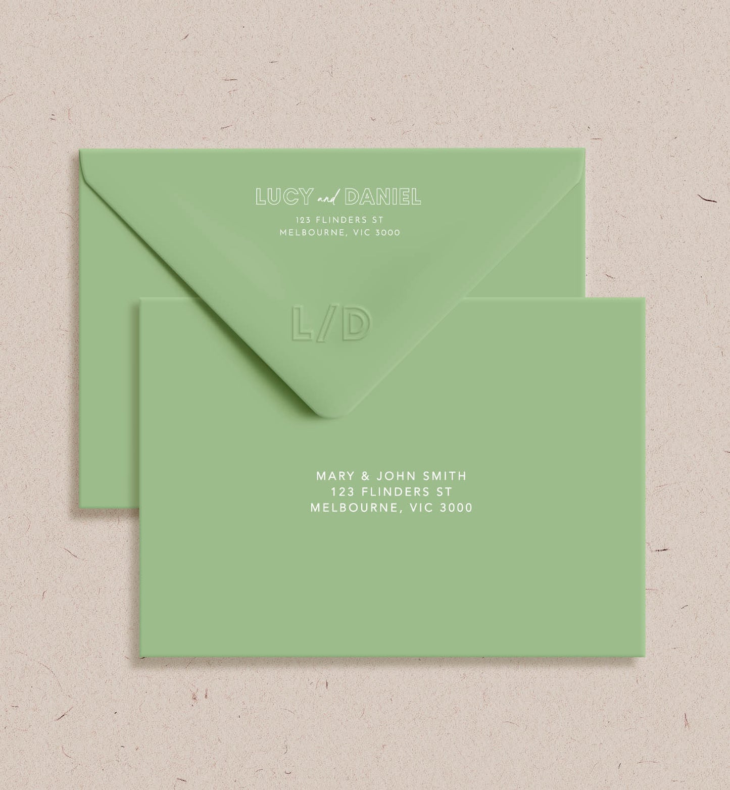 The Bold Type Printed Envelope
