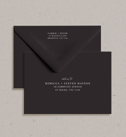 Tuxedo Printed Envelope