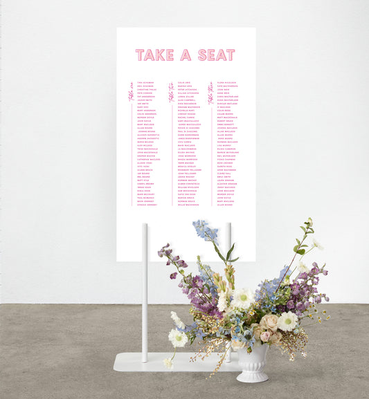 The Bold Type Seating Chart