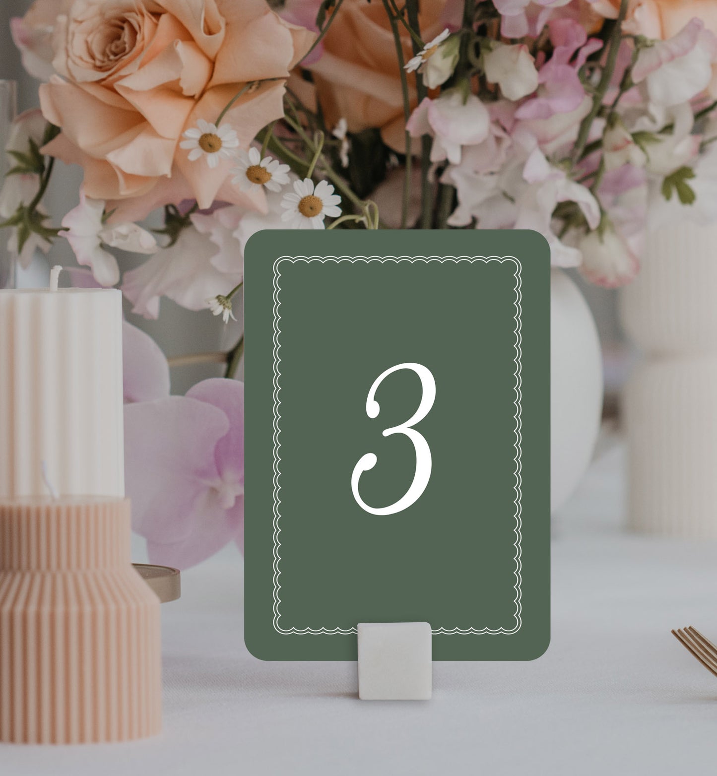 Marmont Table Number Set