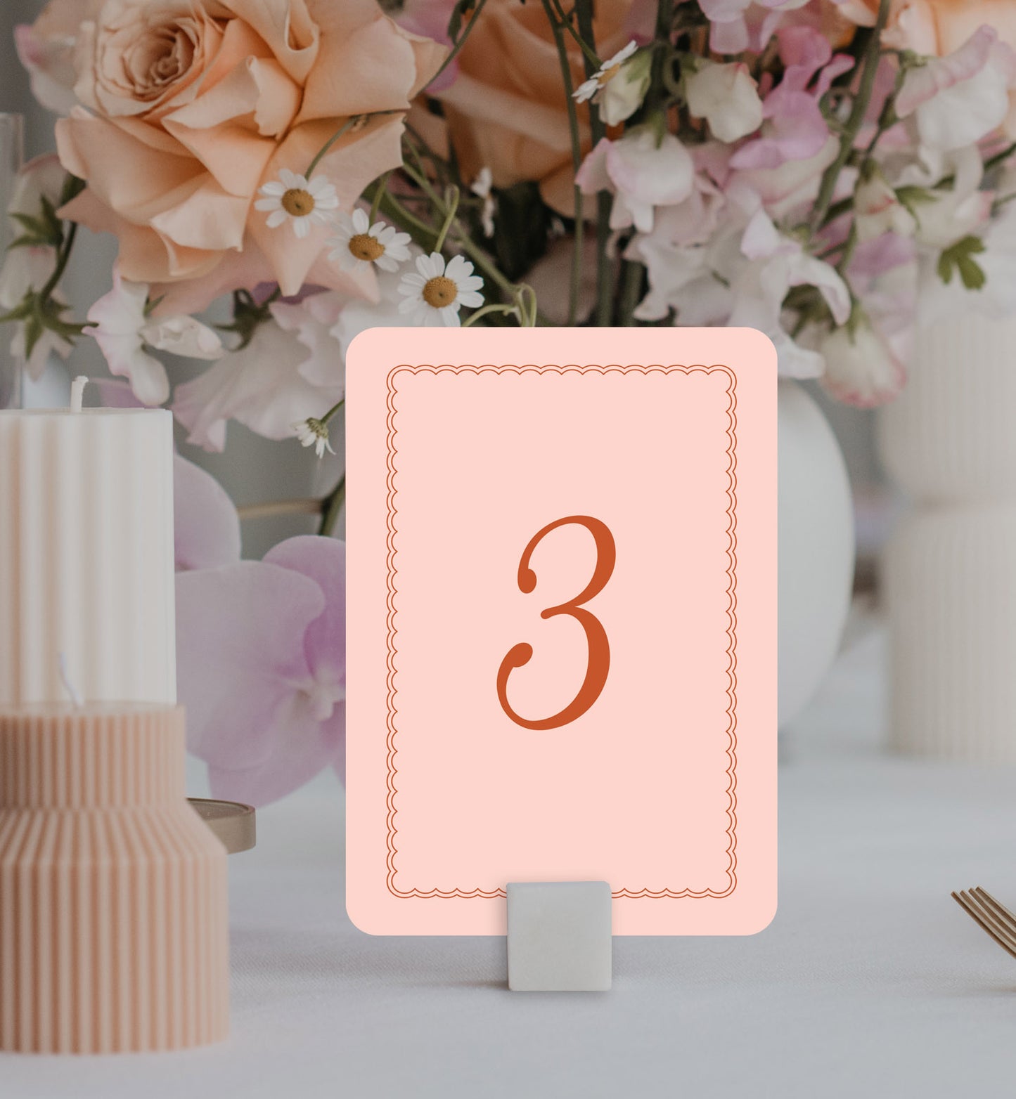 Marmont Table Number Set