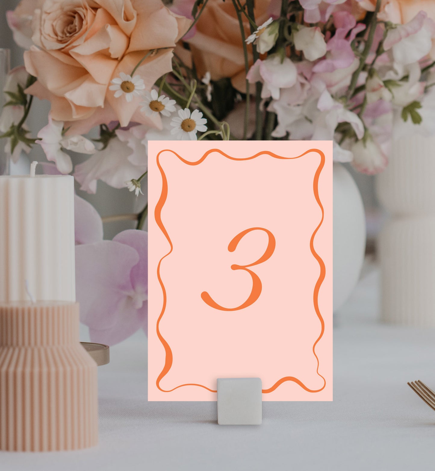 Paradiso Table Number Set