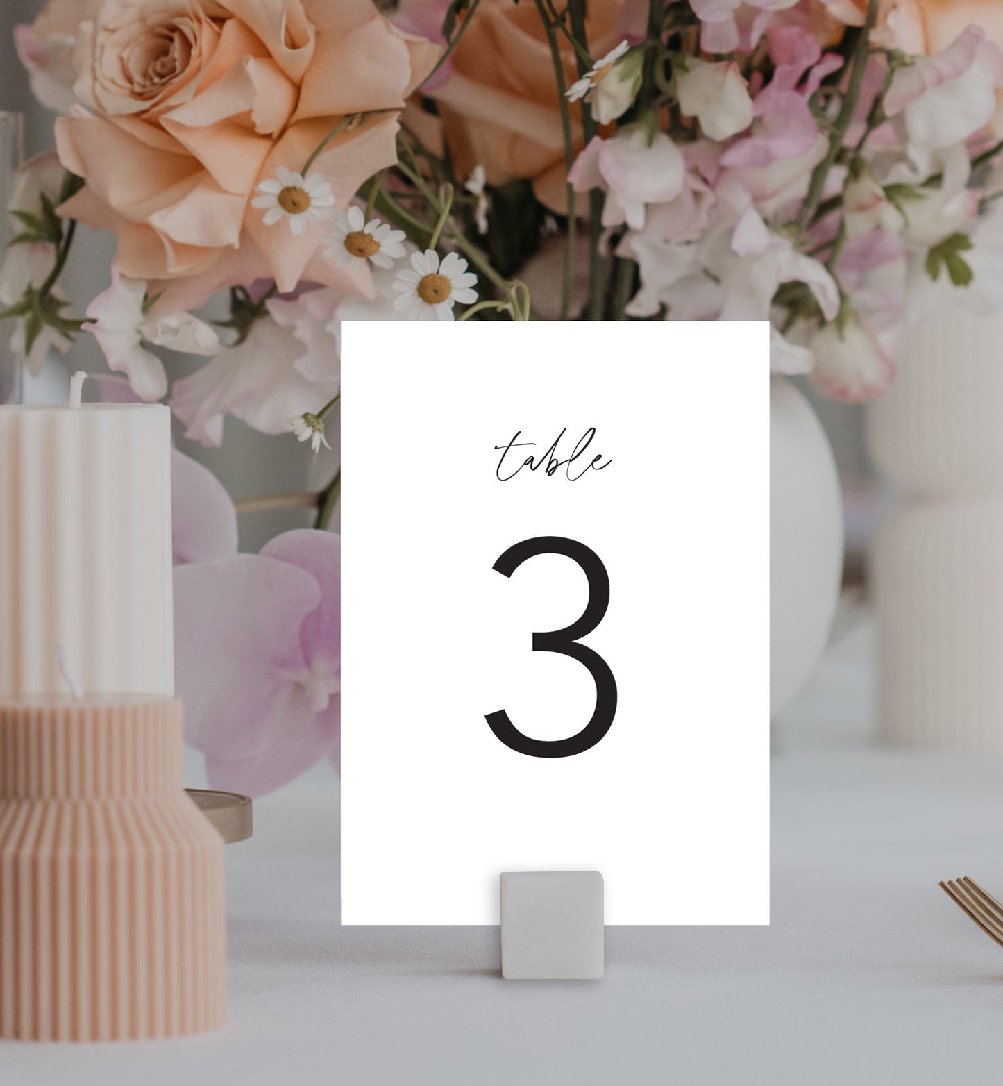 The Script Table Number Set