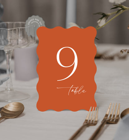 Hello Lover Table Number Set