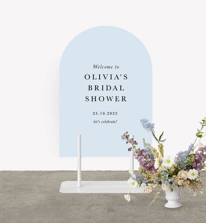 Minimalist Bridal Shower Sign