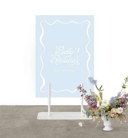 Paradiso Baby Shower Sign