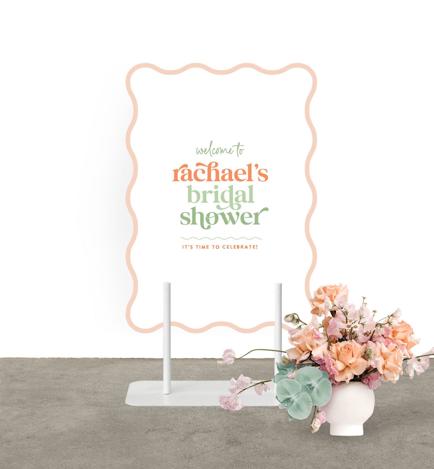 Big Love Bridal Shower Sign